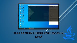 Star Patterns With Java Using For Loop - 01