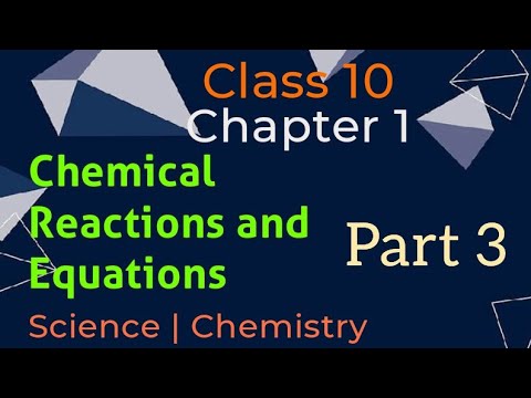 NCERT Class 10 Science | Chapter 1 Chemical Reactions And Equations ...