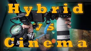 Hybrid vs Cinema Cameras | And Is The Sony FX30 Really A Cinema Camera?