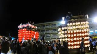 旧常滑地区祭礼2016（土） 瀬木字 世楽車 S1210088常西小　前壇合わせ2