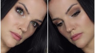 Quick Everyday Soft Smokey Eye Makeup Tutorial