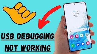 samsung S22, Plus usb debugging || samsung usb debugging not working