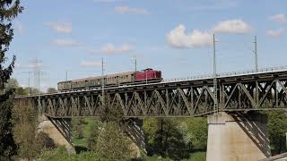 Mit V100 1019 der UEF zum Bahnhofsfest nach Stockheim/ Oberh.