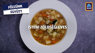 Isteni zöldségleves