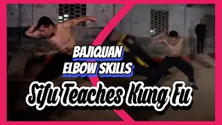 Sifu Teaches Bajiquan Elbow Skills: One of the poster-boys for Bajiquan #shorts #Wushu #KungFu