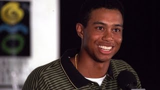 Tiger Woods; 1996 'Hello World' press conference