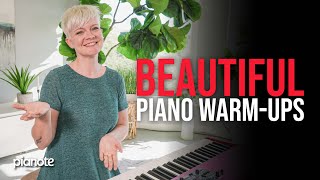 The Most Beautiful Piano Warmups 🎹🖐 (Beginner Piano Lesson)