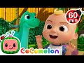 If You're Happy Dino Stomp! 🦖 + MORE CoComelon! | CoComelon Nursery Rhymes and Kids Songs 🍉🎵