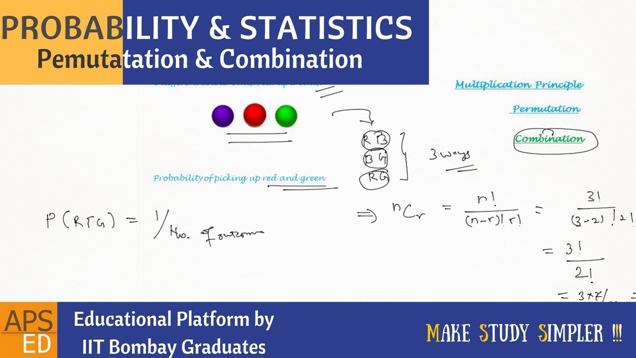 Permutation And Combination | Probability And Statistics - YouTube