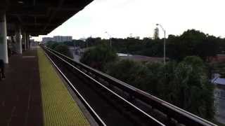 Miami Dade Transit : Green Line Train Wrong Railing at Allapattah