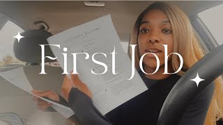 First Job as an Esthetician Student | Encouragement Vlog