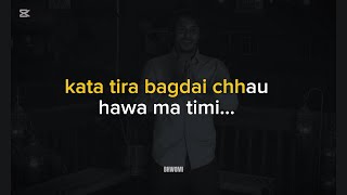 Karaoke lyrics| Pralaya 'A' by Arthur Gunn| Dibesh Pokharel