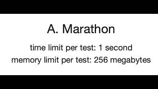 Codeforces 1692A Solution in Python | Marathon Problem Explained