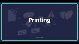 Teramind Employee Page - Printing