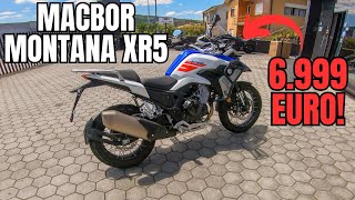 PROVA MACBOR MONTANA XR5 500 - SFIDA ALLA HONDA CB500X?