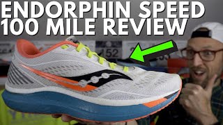 Saucony Endorphin Speed 100 Mile Review | In-depth runners review | Best plated running shoe? eddbud