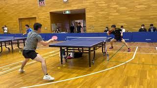 戸上隼輔＆有延大夢 前日練習｜第2回パリ五輪日本代表選考会 卓球2022 TOP32