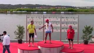 Rek Tadeusz Mistrzostwa Świata Dekoracja z K 1 200m  60+ Portugalia 2015