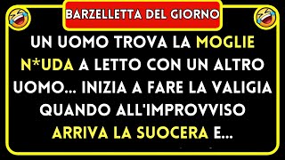 MIGLIORE BARZELLETTA DEL GIORNO! 🤣 Un Uomo Trova La Moglie... Tante Risate! 🤣