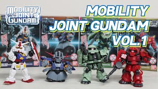 [食玩開箱] 高達食玩新系列 MOBILITY JOINT GUNDAM VOL.1 #高達 #GUNDAM #食玩