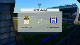 Charleroi vs Anderlecht | Belgian Pro League (18/12/2020) | Fifa 21