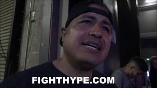 ROBERT GARCIA OPENS UP ON VICTOR ORTIZ REUNION; REVEALS BEEF IS SQUASHED: \