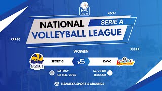 SPORT-S VS KAVC | WOMEN'S SERIE A | NVL 2024/2025