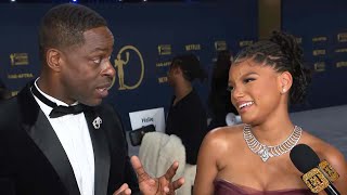 Halle Bailey TEARS UP Over Sterling K. Brown’s The Little Mermaid Praise (Exclusive)