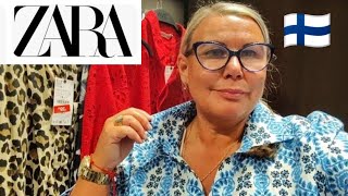 ZARA Сезонные Скидки в Финляндии. Зачем я сюда пришла? Примерки - Ничего не Лезет. Качество хромает.