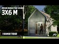 DESAIN RUMAH - TINY HOUSE 3 X 6 METER 1 KAMAR TIDUR