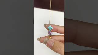 #jewelry #tutorial #howtomakebraceletathome #diy #necklace #gifts ##bracelet #fyp