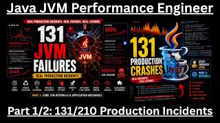 Java JVM Performance Engineer (Part 1/2): 131 Java JVM Real-World Production Incidents !!