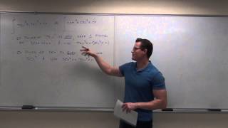Calculus 2 Lecture 7.2:  Techniques For Trigonometric Integrals
