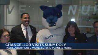 New SUNY Chancellor Visits SUNY Poly; Discusses CNSE Move
