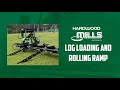 Log Loading and Rolling Ramp - Portable Sawmills