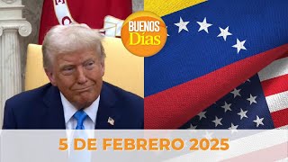 Noticias en la Mañana en Vivo ☀️ Buenos Días Miércoles 5 de Febrero de 2025 - Venezuela