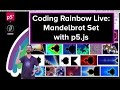Live Stream #43:  Mandelbrot Set with p5.js