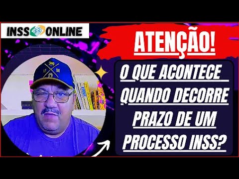 INSS: O QUE ACONTECE QUANDO DECORREU O PRAZO EM UM PROCESSO INSS ...