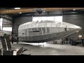 ovni 430 retournement coque overturning of the hull