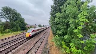 Azuma slowly passes Retford 30-40mph