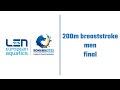 200m Breaststroke MEN FINAL - European Junior Swimming Championship 2022 Otopeni