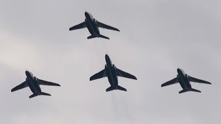 芦屋基地航空祭2015 予行 ブルーインパルス 1区分～2区分 JASDF Blue Impulse