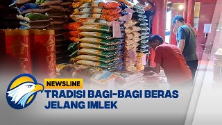 Tradisi Bagi Bagi Beras di Kelenteng Kwan Tie Miau [Newsline]