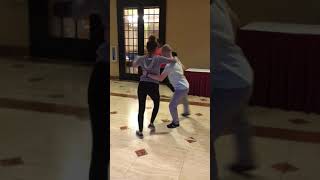 Brando and Jacky dancing Bachata 2 - CSBF 2018