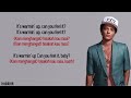 Bruno Mars - Versace on the floor  Lirik Terjemahan