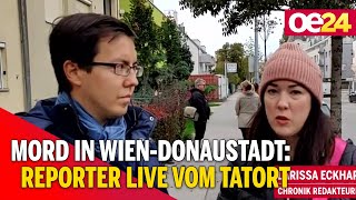 Dreifach-Mord in Wien: oe24.TV-Reporter berichten live vom Tatort