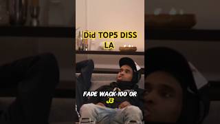 TOP5 disses LA | TOP5 said he would unalive a top member from LA    #top5 #toronto #wack100 #shorts