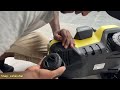 فتح صندوق مكينة كارشر كي 3 لغسيل السيارات والاحواش unboxing karcher k3