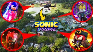 DRONE CATCHES SONIC PRIME, TAILS NINE, RUSTY ROSE, KNUCKLES THE DREAD IN REAL LIFE ON SONIC ISLAND