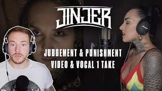 REACTING to JINJER (Judgement & Punishment) Video and Vocal 1 Take 🎤🔥🤘